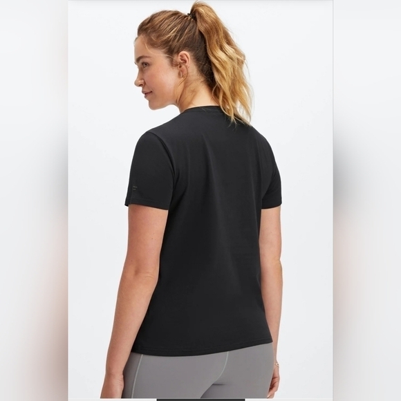 Fabletics Cotton Jersey Short Sleeve Tee Large - Picture 2 of 6
